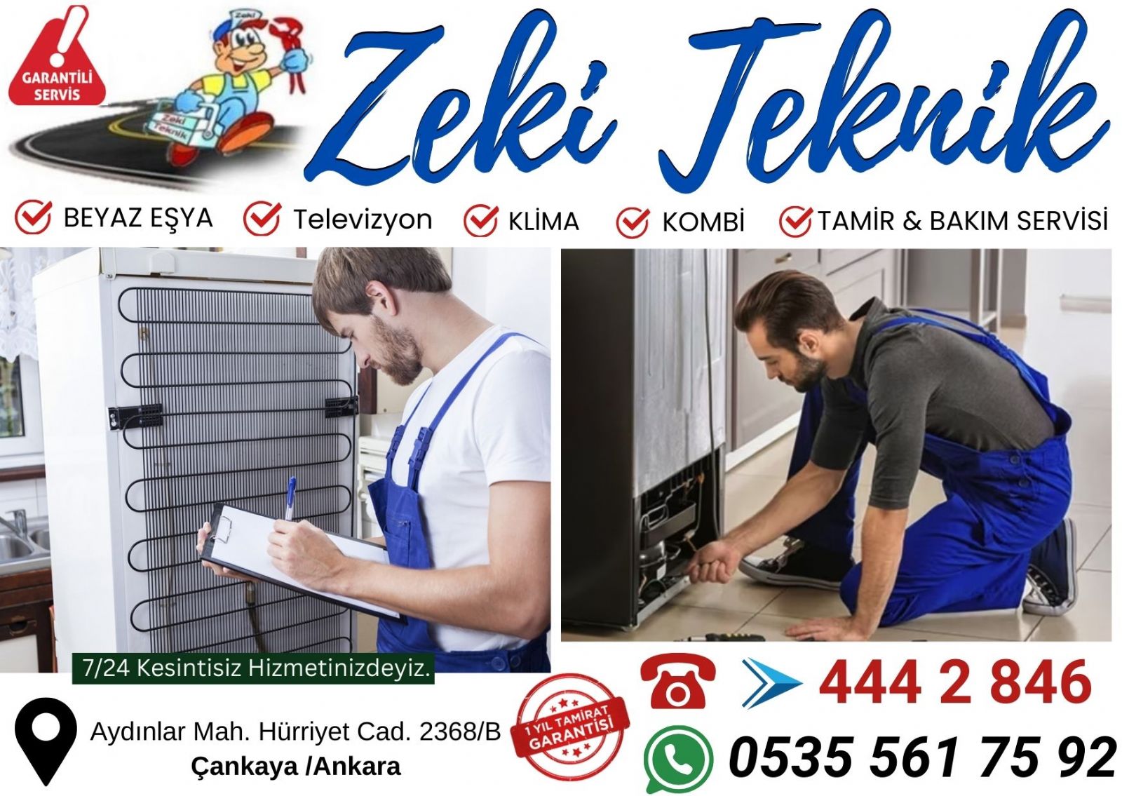 Balgat Buzdolabı Servisi