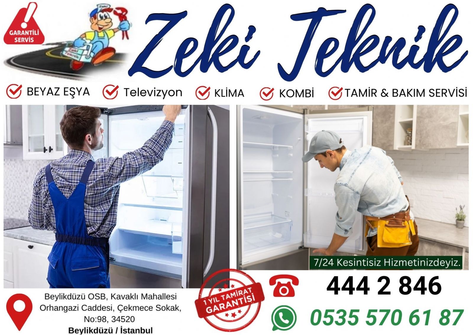 Beylikdüzü Buzdolabı Tamircisi