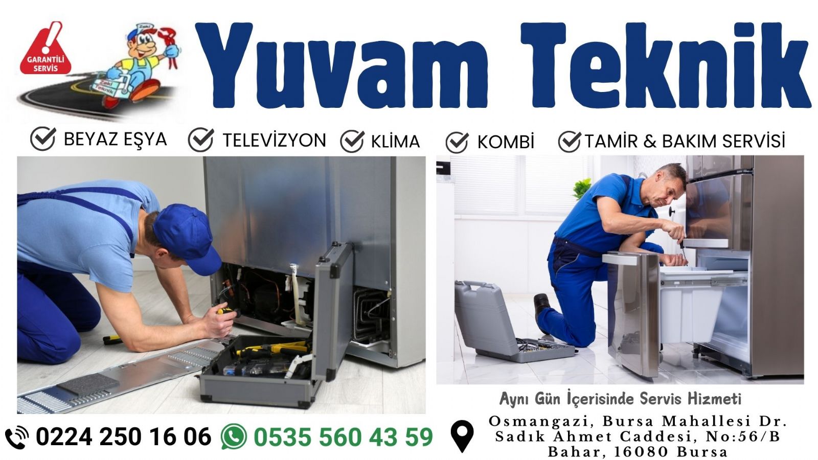 Bursa Buzdolabı Servisi
