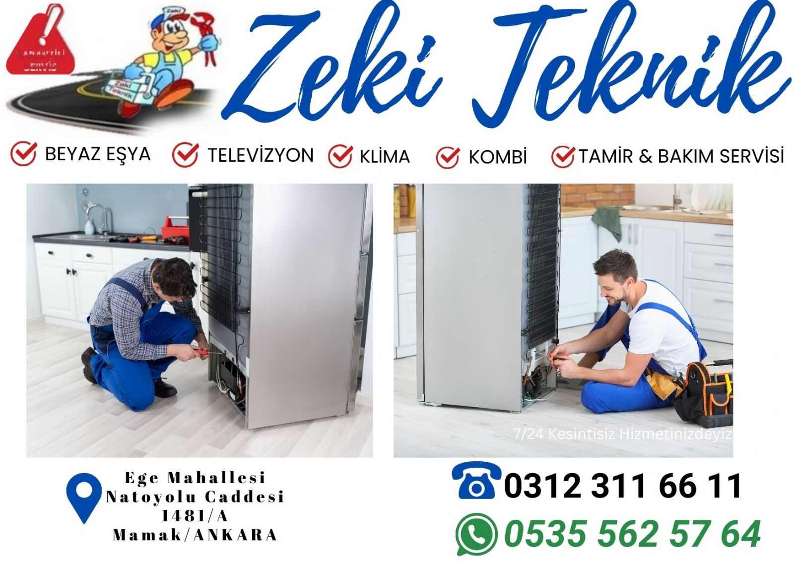 Ege Mahallesi  Buzdolabı Servisi