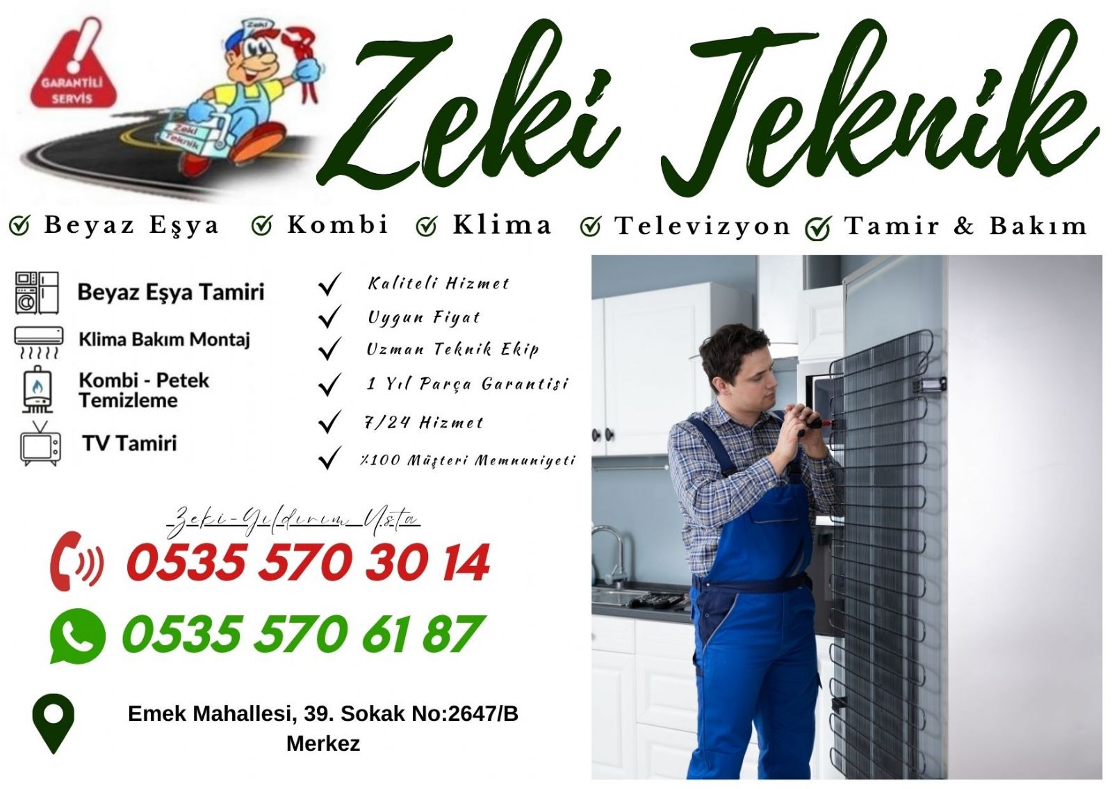 Emek Buzdolabı Servisi