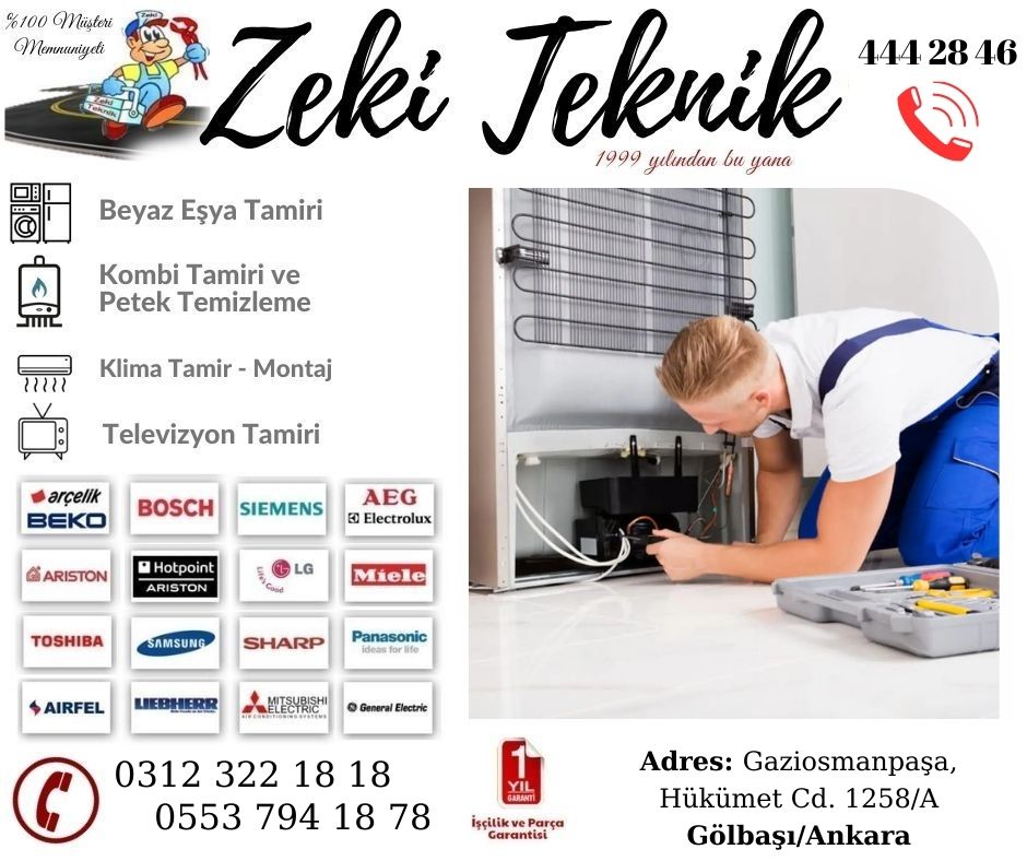 Gölbaşı Buzdolabı Servisi