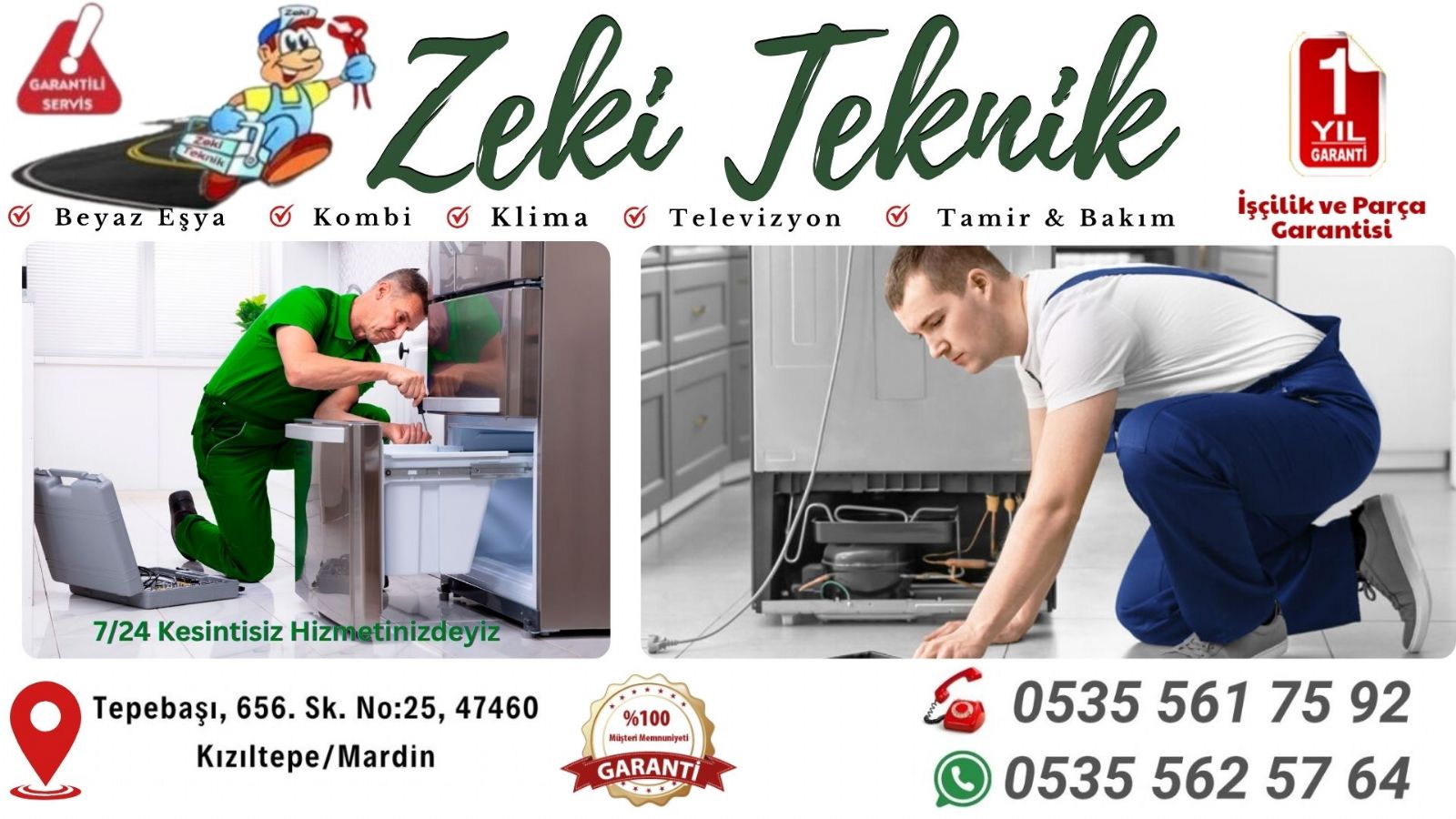 Kızıltepe Buzdolabı Servisi