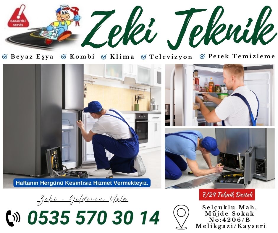 Melikgazi Buzdolabı Servisi
