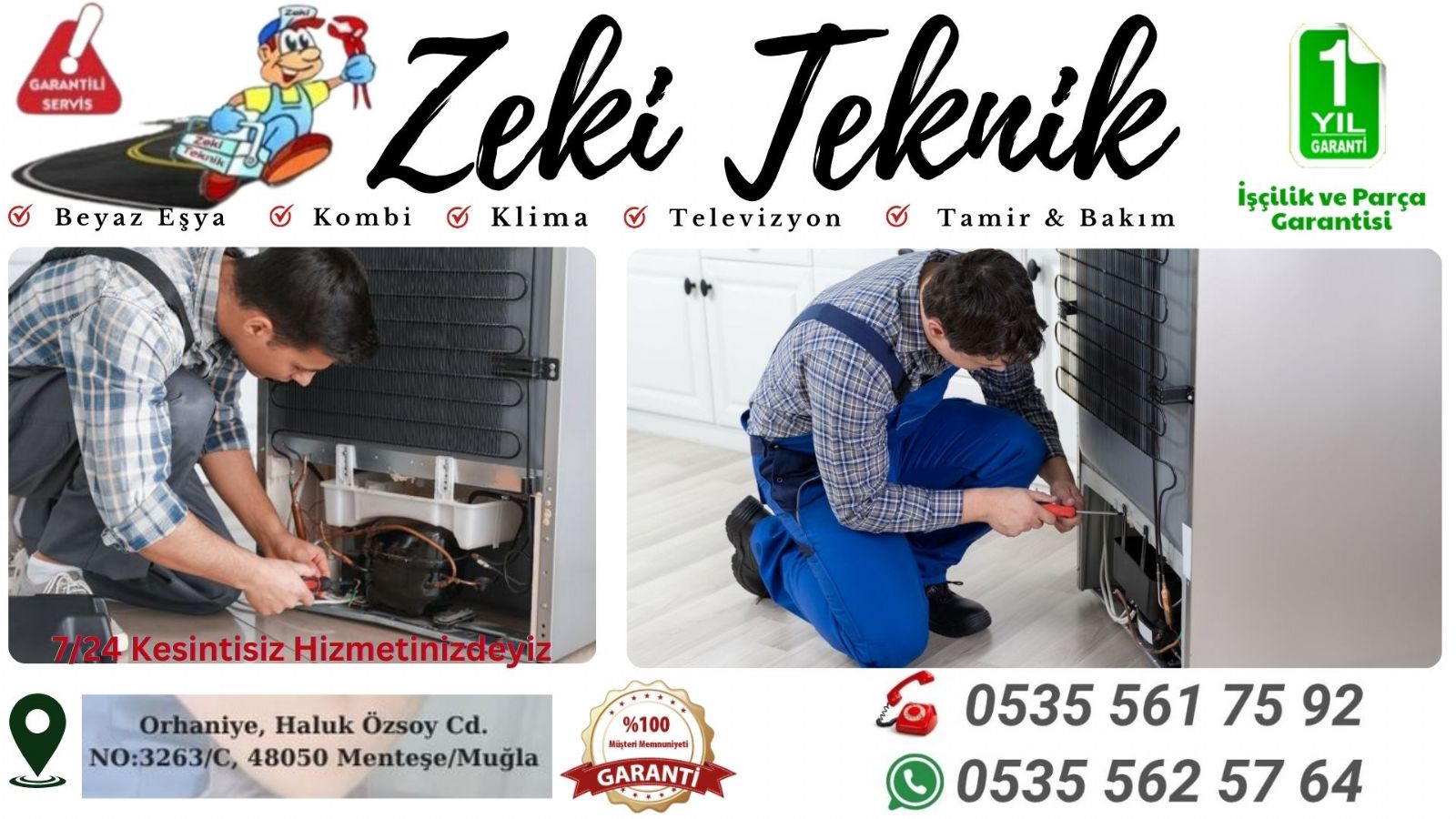 Muğla Buzdolabı Servisi 