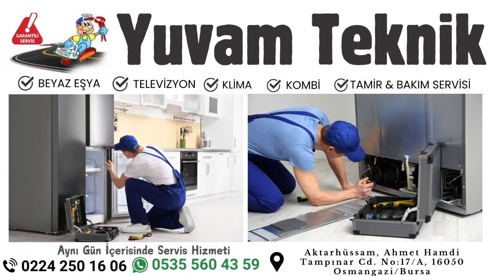Osmangazi Buzdolabı Servisi