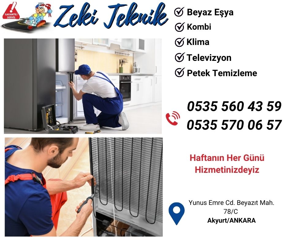 Akyurt Buzdolabı Servisi