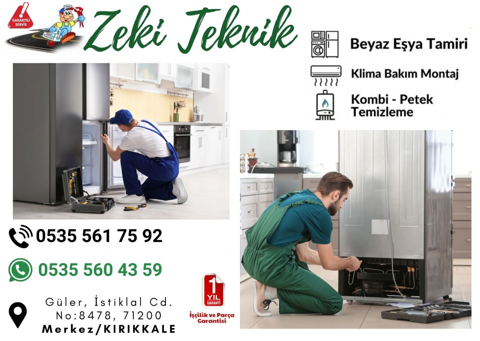 Kırıkkale Buzdolabı Servisi